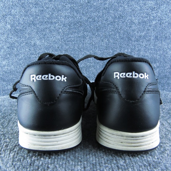 Reebok Steel Toe Men Sneaker Shoes Size 10 Wide Black Leather Lace Up‎ main image 5